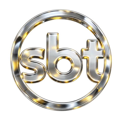 Logo do SBT em 3D